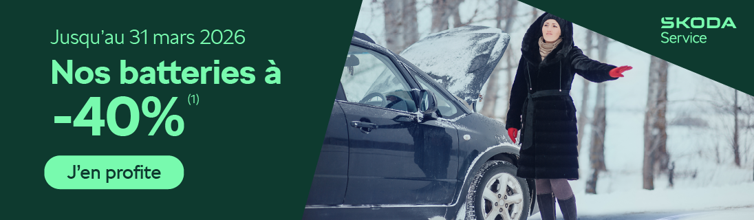 Votre nouvelle batterie à -40% !